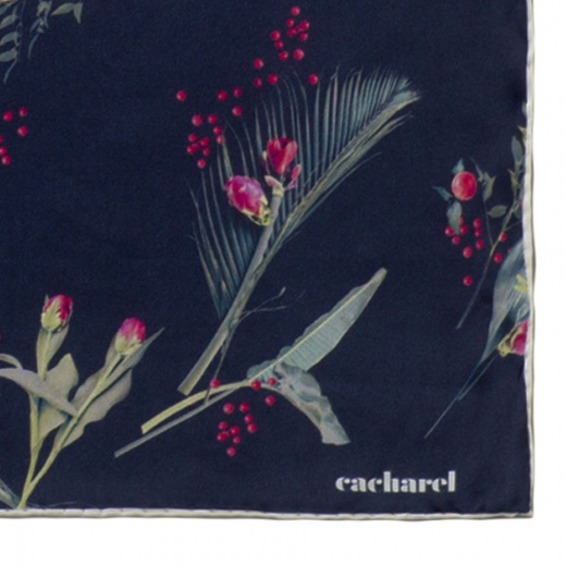 Платок Iris Silk, темно-синий в Краснодаре