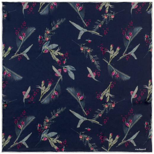 Платок Iris Silk, темно-синий в Краснодаре
